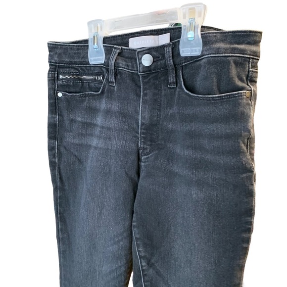 Athleta SCULPTEK ULTRA SKINNY ZIPPER LEG IN CARBON WASH SIZE 2 - Picture 6 of 8